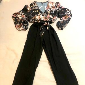 Floral one piece Jumpsuit